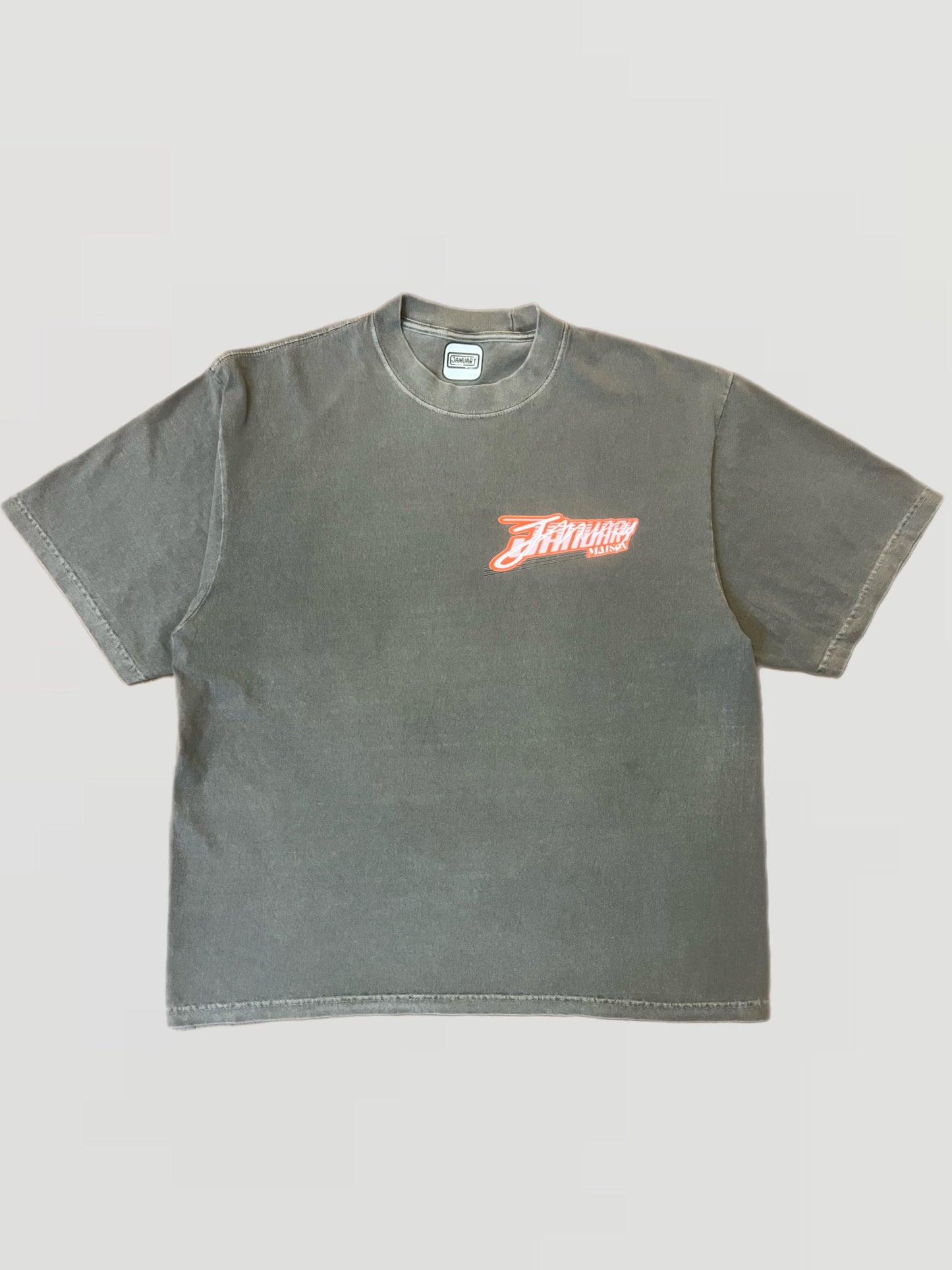 Back Logo Tee- Shadow
