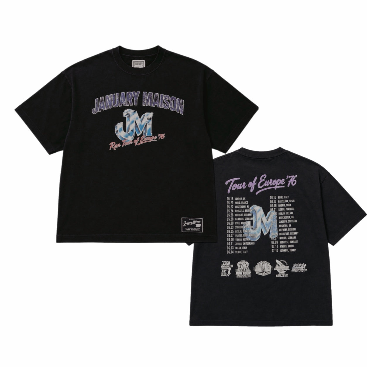 Run Tour Tee